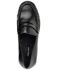 Nine West Women's Rasco Suede Slip-On Penny Loafers