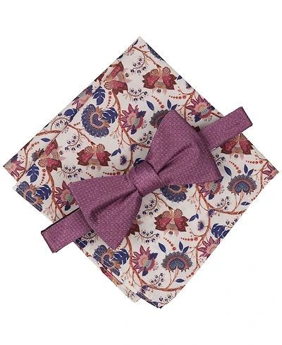 Bar Iii Men's Harley Bow Tie and Pocket Square, 2-Piece Set