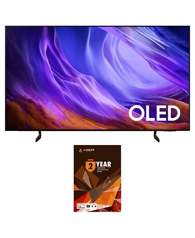 Samsung QN83S85HAEXZA 83" 4K Oled Smart Tv with Dolby Atmos with a 2 Year Amber Protection Plan (2026)