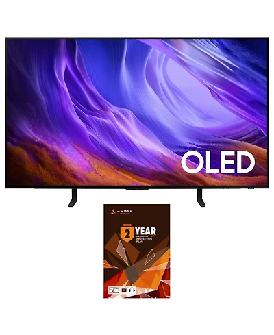 Samsung QN48S85HAEXZA 48" 4K Oled Smart Tv with Dolby Atmos with a Year Amber Protection Plan (2026