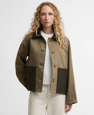 Barbour Women's Cloverdale Button-Front Casual Jacket
