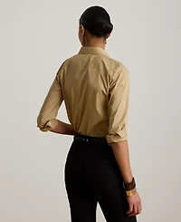Lauren Ralph Women's Classic Fit Long-Sleeve Shirt
