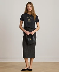 Lauren Ralph Women's Crewneck Short-Sleeve T-Shirt