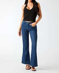 Guess Women's Carter Mid-Rise Flare Jeans