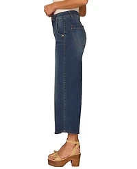 Democracy Petite Cropped Wide-Leg Jeans