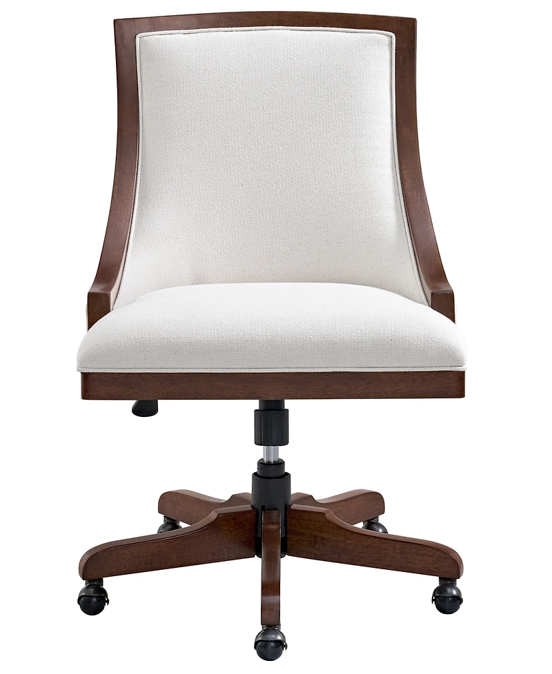 Nelman 39" Wood Desk Chair