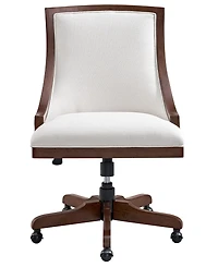 Nelman 39" Wood Desk Chair