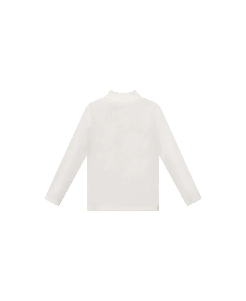 Deux par Toddler Girl 2T- 5T Brushed Rib Mock Neck Top
