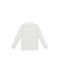 Deux par Toddler Girl 2T- 5T Brushed Rib Mock Neck Top