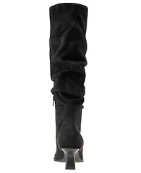 Kensie Women's Ulysse Slouch Knee-High Kitten Heel Boot