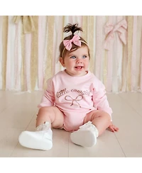 Sweet Wink Baby Girls (size 0to3m to 12 -18m ) Little Cowgirl Western Long Sleeve Romper
