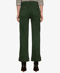 Sanctuary Petite Chelsea Wide-Leg Pocket Ankle Jeans