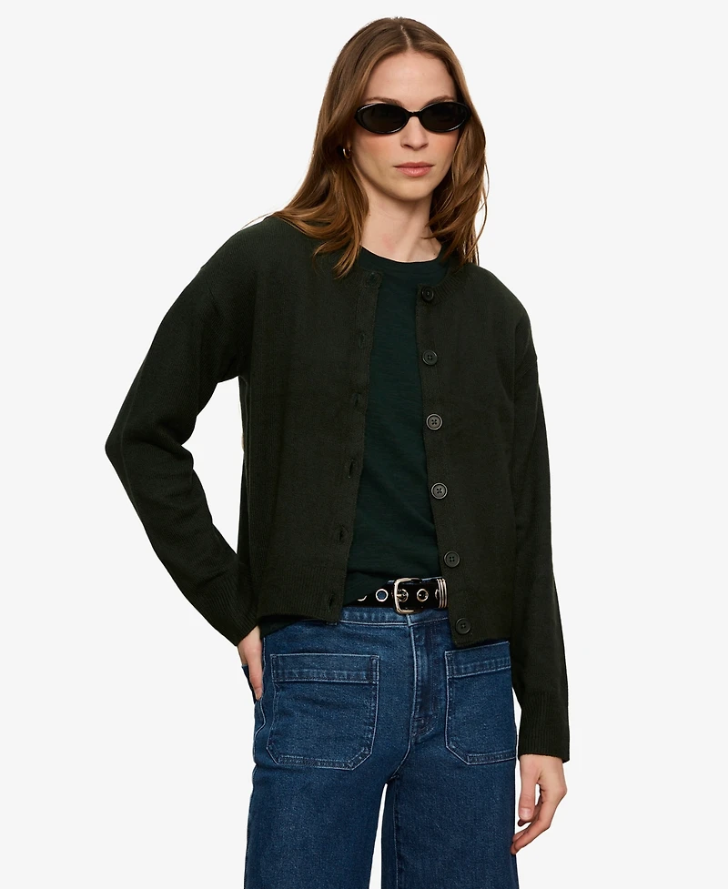 Sanctuary Petite Must-Have Semi-Cropped Cardigan