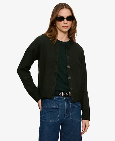 Sanctuary Petite Must-Have Semi-Cropped Cardigan