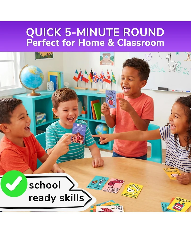 Quokka Trivia Games for Kids - Fun Card Game Family Night Educational Cards Kids, and Adults