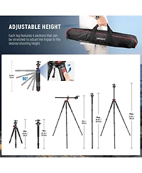 Neewer Camera Tripod with 72 inch, 33lb