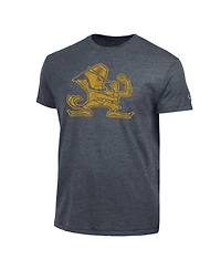 Champion Men's Heather Navy Notre Dame Fighting Irish Triumph Tri-Blend T-Shirt