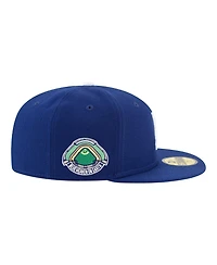 New Era Men's Royal Los Angeles Dodgers Blue Heaven On Earth Stadium Patch 59FIFTY Fitted Hat