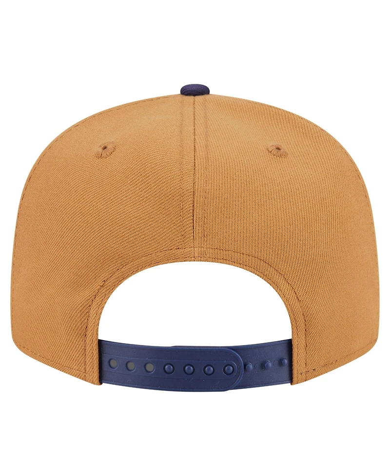 New Era Men's Khaki/Navy Tampa Bay Rays Ice Cream 9FIFTY Snapback Hat