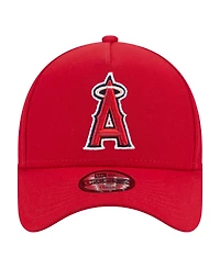 New Era Big Boys and Girls Red Los Angeles Angels 9FORTY A-Frame Adjustable Hat
