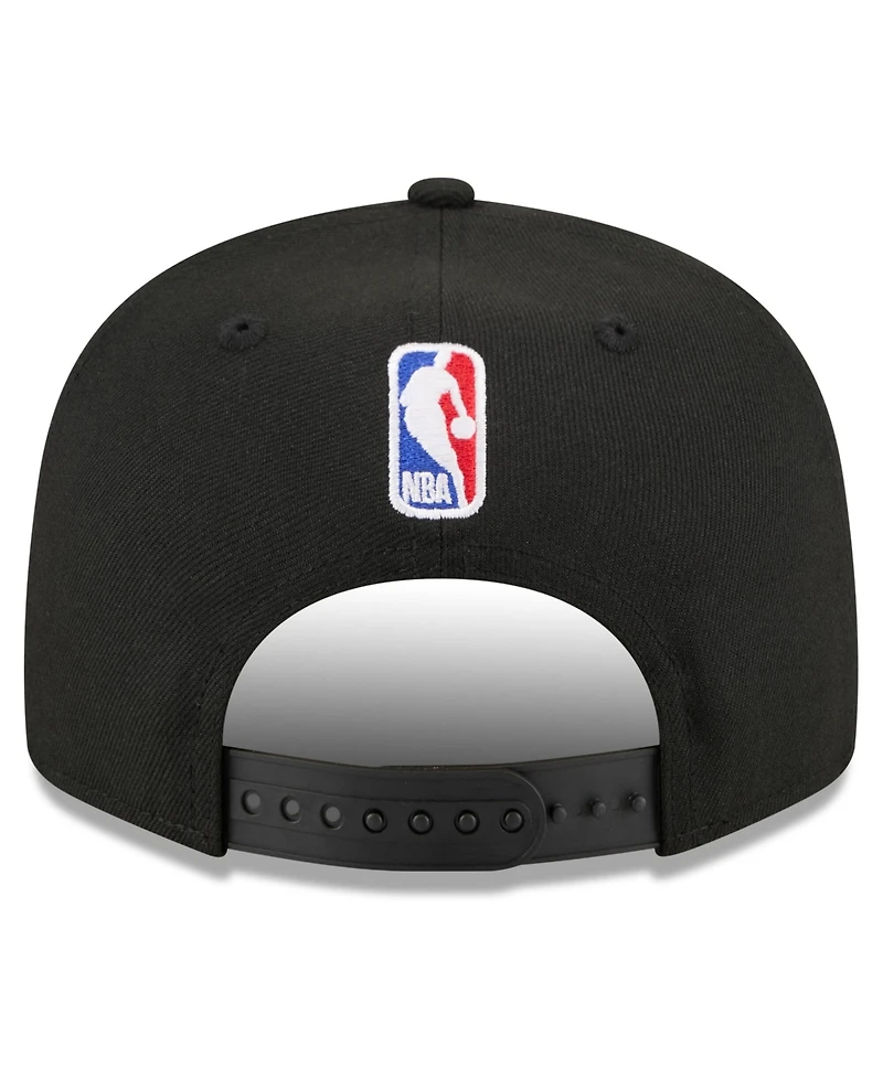 New Era Men's Black Detroit Pistons 2026 Nba Draft Crystal 9FIFTY Snapback Hat
