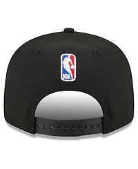 New Era Men's Black Detroit Pistons 2026 Nba Draft Crystal 9FIFTY Snapback Hat