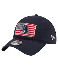 New Era Men's Navy Arizona Diamondbacks Americana Flag 9TWENTY Adjustable Hat