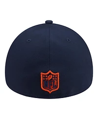 New Era Men's Navy Chicago Bears A-Frame 59FORTY Fitted Hat