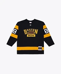 Mitchell & Ness Men's David Pastrnak Black Boston Bruins 2015 Power Play Jersey