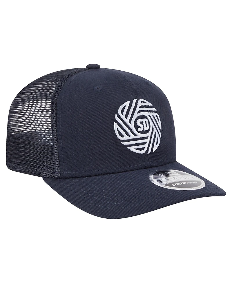 New Era Men's Navy San Diego Fc Jersey Hook 9SEVENTY Adjustable Hat