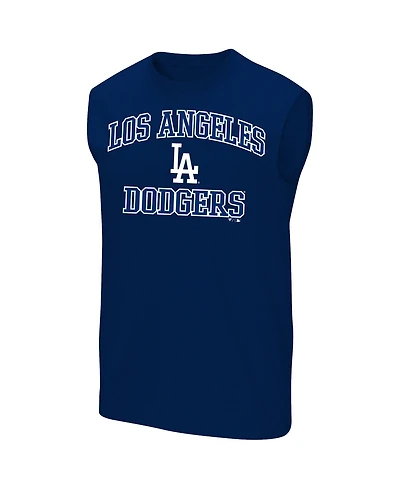 Fanatics Men's Royal Los Angeles Dodgers Big & Tall Heart Soul Muscle Tank Top