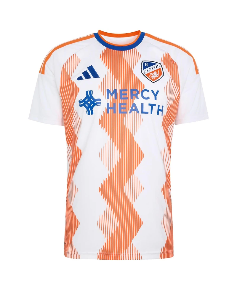 Adidas Men's Miles Robinson White Fc Cincinnati 2026 The Seven Hills Kit Replica Jersey