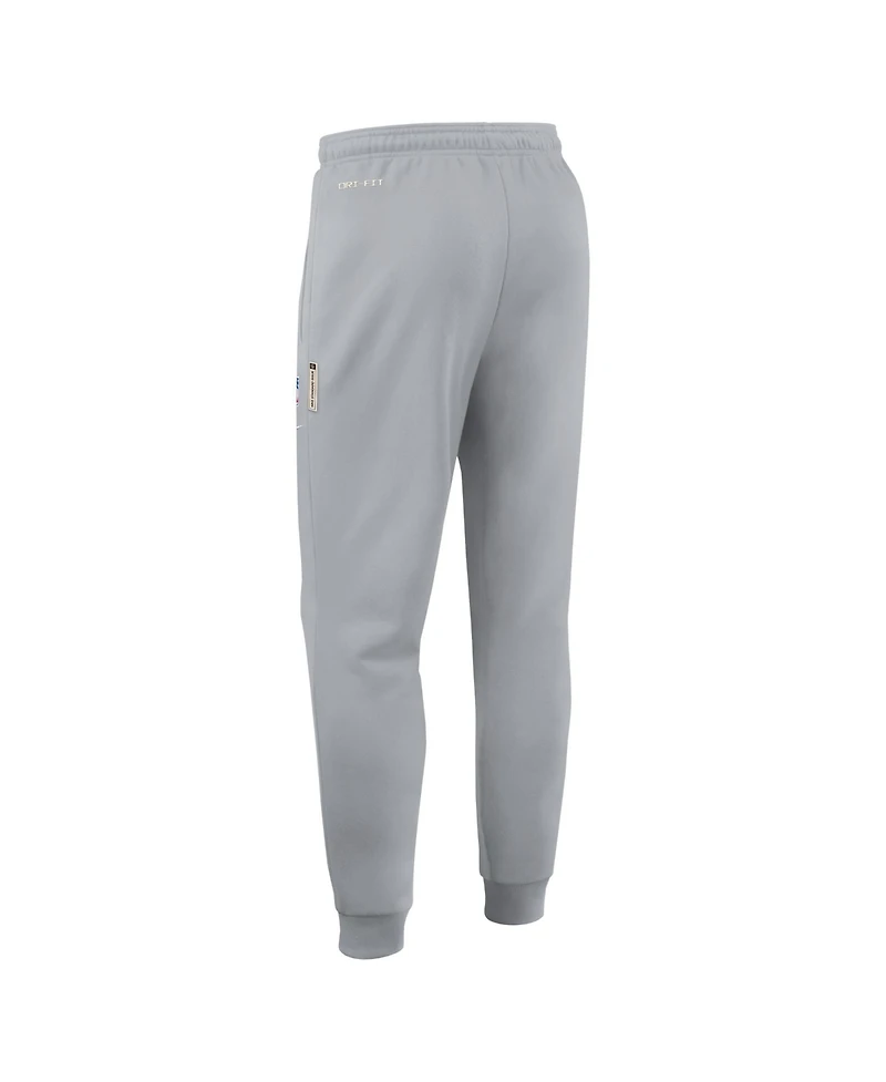 Nike Men's Gray Dallas Cowboys Sideline Standard Issue Dri-fit Taper Pants