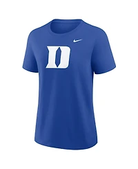 Nike Women's Royal Duke Blue Devils Primary Logo T-Shirt