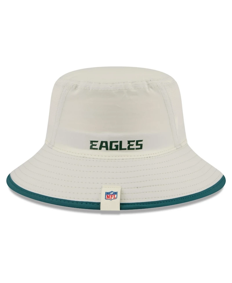New Era Men's Cream Philadelphia Eagles 2026 Nfl Training Camp Sport Bucket Hat