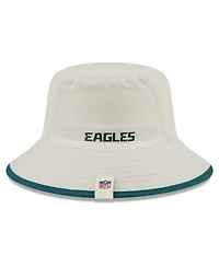 New Era Men's Cream Philadelphia Eagles 2026 Nfl Training Camp Sport Bucket Hat