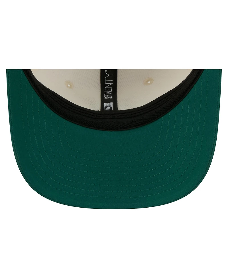 New Era Men's Cream/Green New York Jets 2026 Nfl Training Camp 9SEVENTY Adjustable Hat