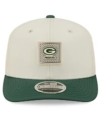 New Era Men's Cream/Green Bay Packers 2026 Nfl Training Camp 9SEVENTY Adjustable Hat