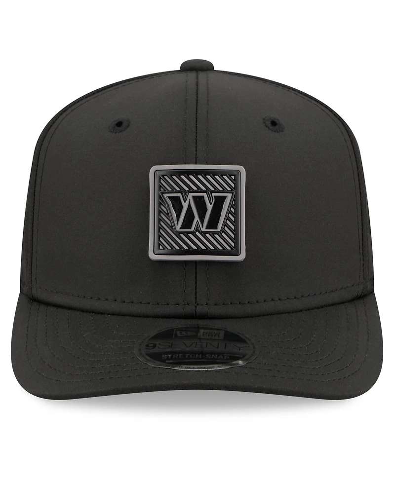 New Era Men's Black Washington Commanders 2026 Nfl Training Camp 9SEVENTY Adjustable Hat