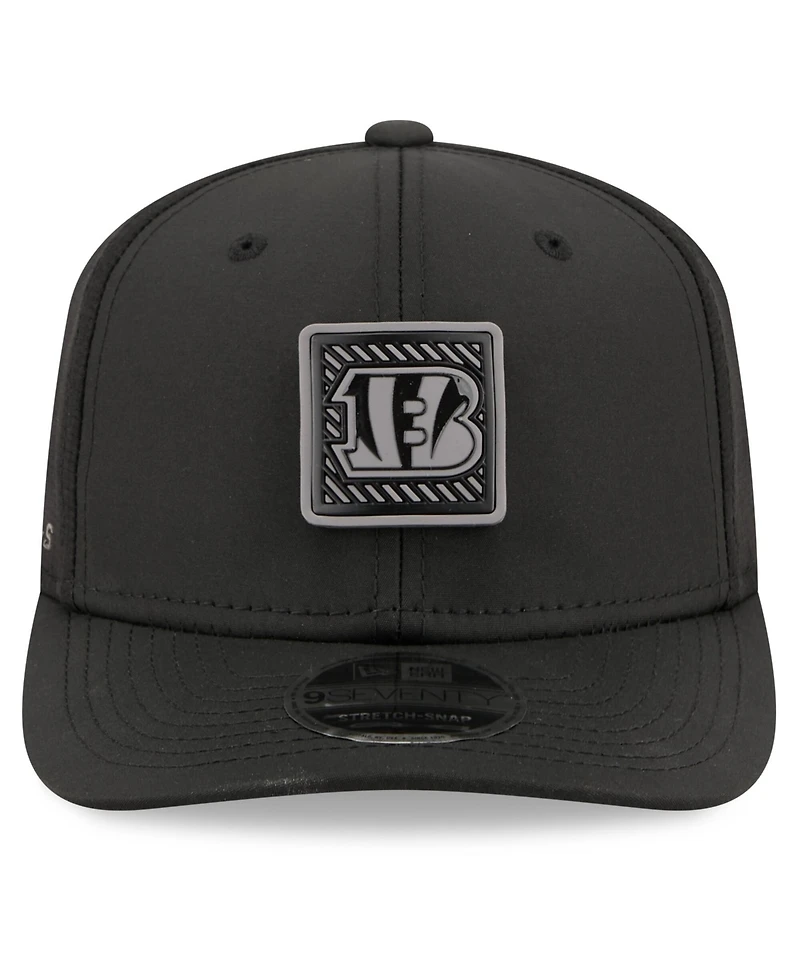 New Era Men's Black Cincinnati Bengals 2026 Nfl Training Camp 9SEVENTY Adjustable Hat