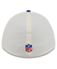 New Era Men's Cream/Royal York Giants 2026 Nfl Training Camp 39THIRTY Flex Hat