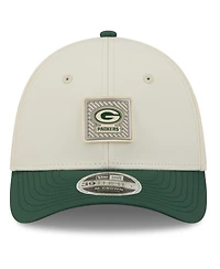 New Era Men's Cream/Green Bay Packers 2026 Nfl Training Camp 39THIRTY Flex Hat