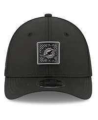New Era Men's Black Miami Dolphins 2026 Nfl Training Camp 39THIRTY Flex Hat