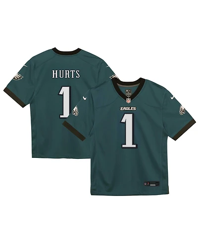 Nike Toddler Jalen Hurts Midnight Green Philadelphia Eagles Team Game Jersey