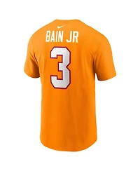 Nike Men's Rueben Bain Jr. Creamsicle Tampa Bay Buccaneers 2026 Nfl Draft Name & Number T-Shirt