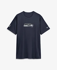 Nike Men's College Navy Seattle Seahawks Sideline Lead The Charge Legend Dri-fit T-Shirt