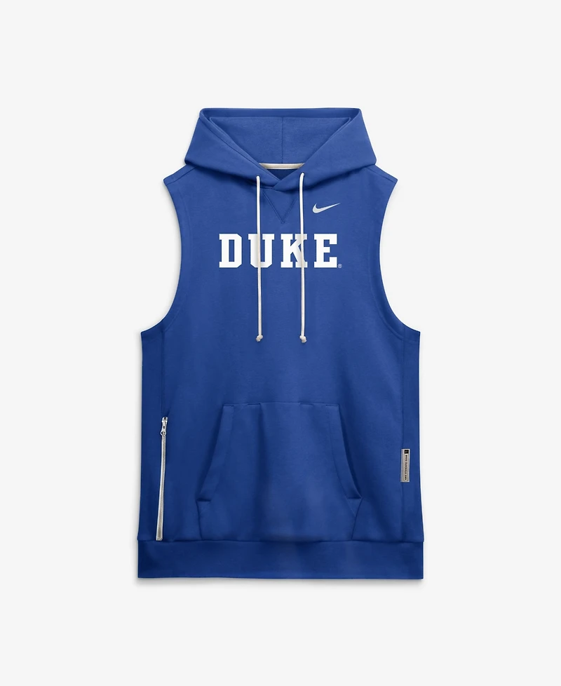 Nike Men's Royal Duke Blue Devils 2026 Sideline Sleeveless Dri-fit Hoodie