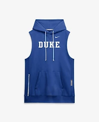 Nike Men's Royal Duke Blue Devils 2026 Sideline Sleeveless Dri-fit Hoodie