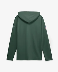 Nike Men's Green Bay Packers Sideline Lightweight Long Sleeve Hooded Dri-fit T-Shirt