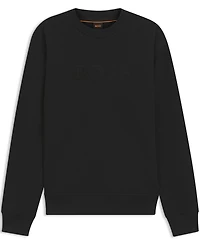 Boss by Hugo Men's Cotton Terry Relaxed-Fit Sweatshirt